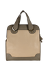 Seymour Vertical Tote, £180, Handbags, Beige/Grey, Leather, Back view
